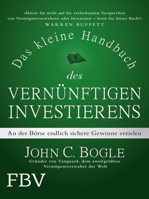 cover image of Das kleine Handbuch des vernünftigen Investierens